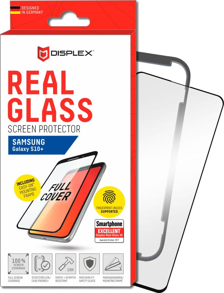 Real Glass Screen Protector Protection d’écran pour smartphone Displex 785300148417 Photo no. 1