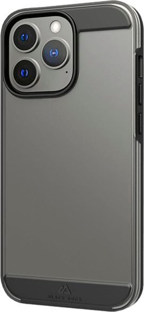 Air Robust für Apple iPhone 13 Pro Max Transparent/Schwarz Smartphone Hülle Black Rock 785300173990 Bild Nr. 1