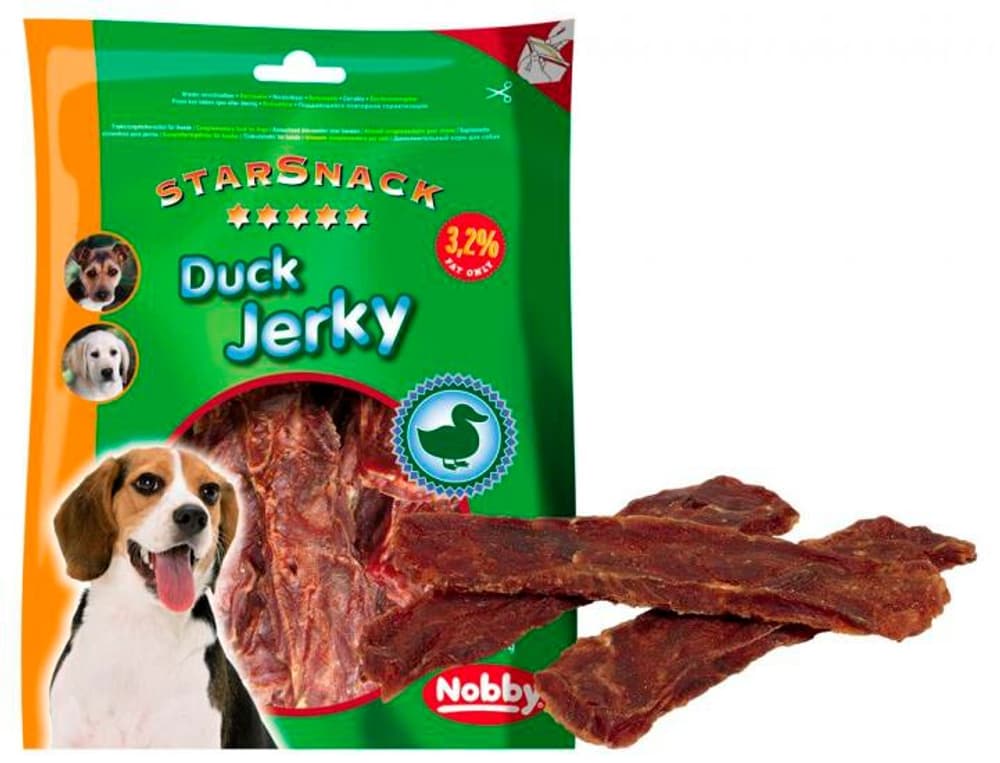 Duck Jerkey, 0.375 kg Prelibatezze per cani StarSnack 658312900000 N. figura 1