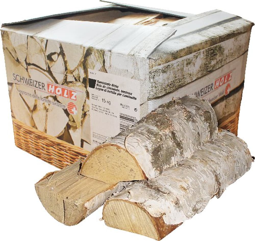 HolzZollhaus Brennholz Birke 15 kg im Karton - kaufen bei Do it + Garden