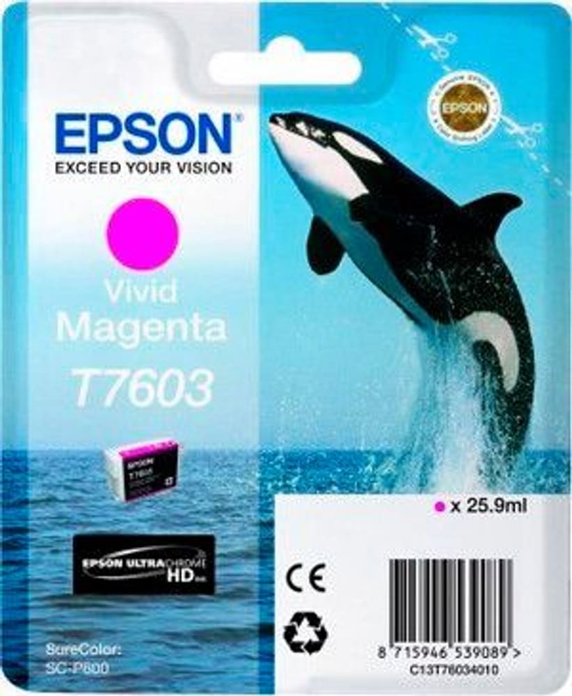 T7603 magenta Tintenpatrone Epson 798534800000 Bild Nr. 1