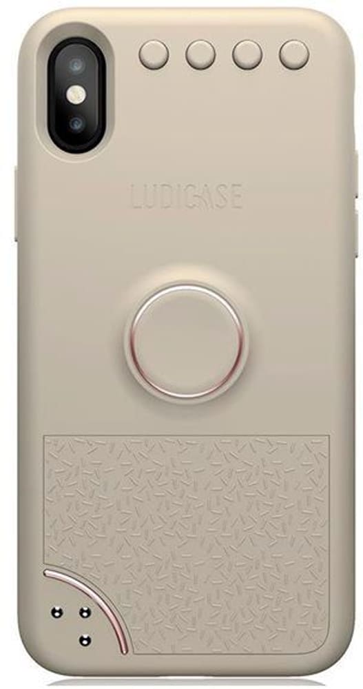 iPhone X, LUDICASE beige Cover smartphone ITSKINS 785300141107 N. figura 1