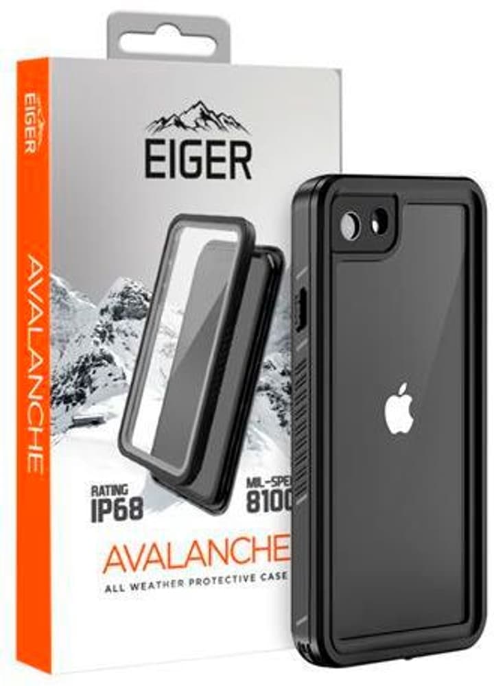 iPhone SE2020 nero valanga Cover smartphone Eiger 785300192446 N. figura 1