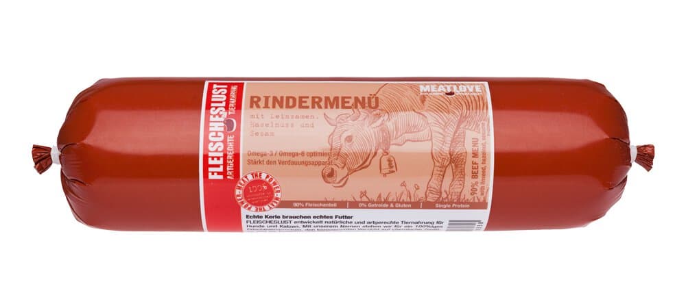 Classic Rindermenü, 0.8 kg Nassfutter Fleischeslust 658391300000 Bild Nr. 1