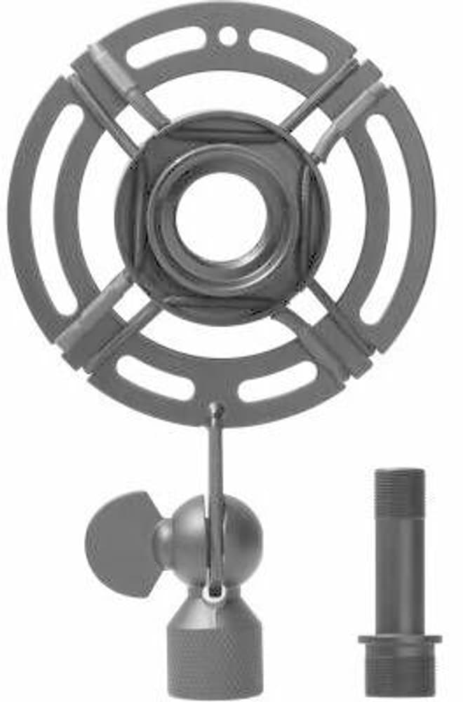 P2 Metal shock Mounting, Noir Supporto per microfono Thronmax 785302424000 N. figura 1