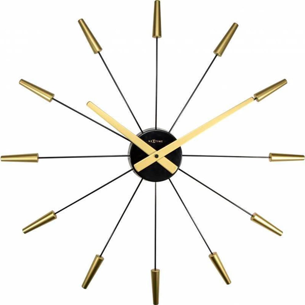 Horloge murale Plug Inn Gold Through Horloge murale NexTime 785300140007 Photo no. 1
