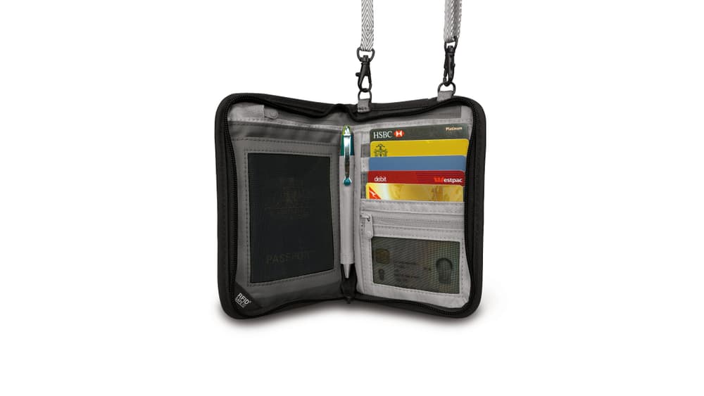 Organiser RFIDsafe V150 porte-monnaie Pacsafe 49126830000014 Photo n°. 1