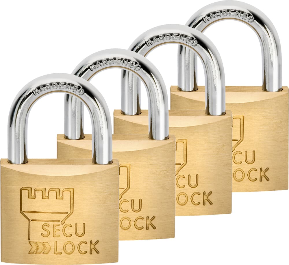 Secu-Lock 405 Set Vorhängeschloss Burg-Wächter 614063300000 Set 4.0 st Bild Nr. 1