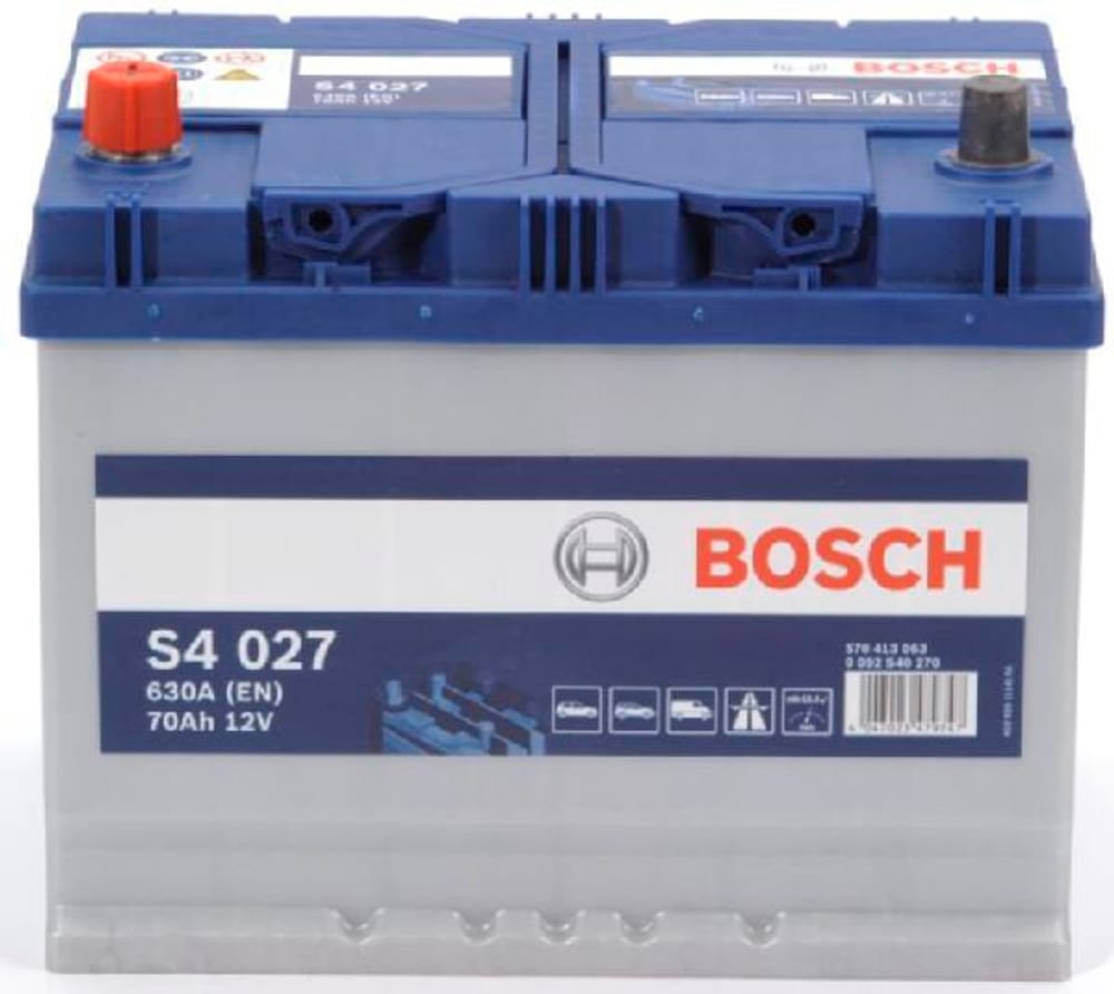 Batterie 12V/70Ah/630A Batterie de voiture Bosch 621103200000 Photo no. 1