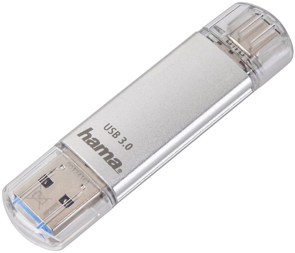 C-Laeta USB-C, USB 3.1/3.0, 64 GB, 40 MB/s Chiavetta USB Hama 785300172532 N. figura 1