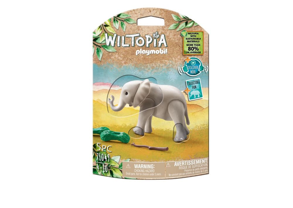 Wiltopia 71049 Piccolo Elefante PLAYMOBIL® 748085200000 N. figura 1