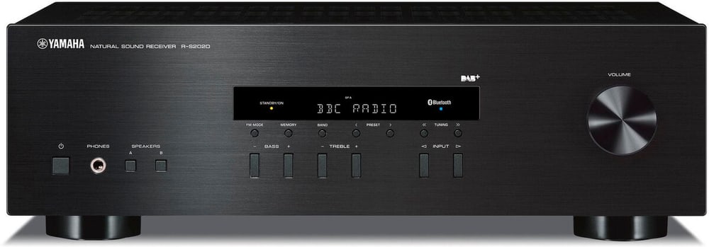 R-S202DAB – Schwarz Stereoverstärker Yamaha 785300179020 Bild Nr. 1