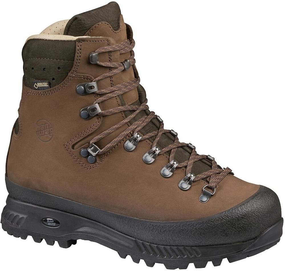 Alaska GTX Chaussures de trekking Hanwag 473340441570 Taille 41.5 Couleur brun Photo no. 1