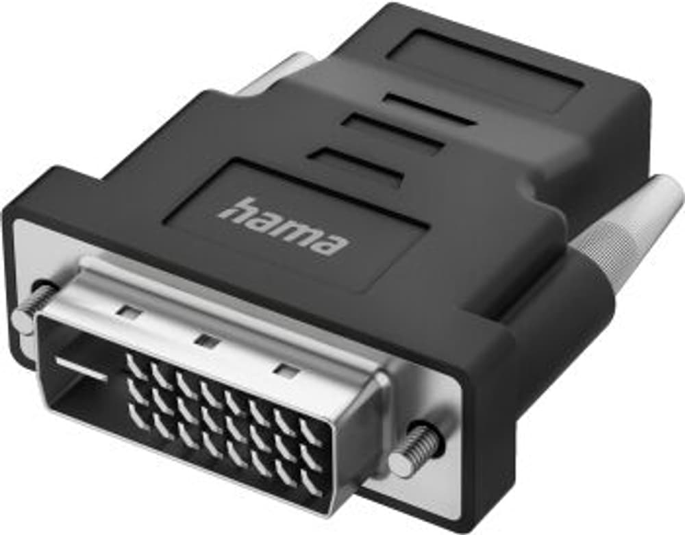 Adaptateur vidéo, fiche DVI - port HDMI™, Ultra-HD 4K Adaptateur vidéo Hama 785300174404 Photo no. 1