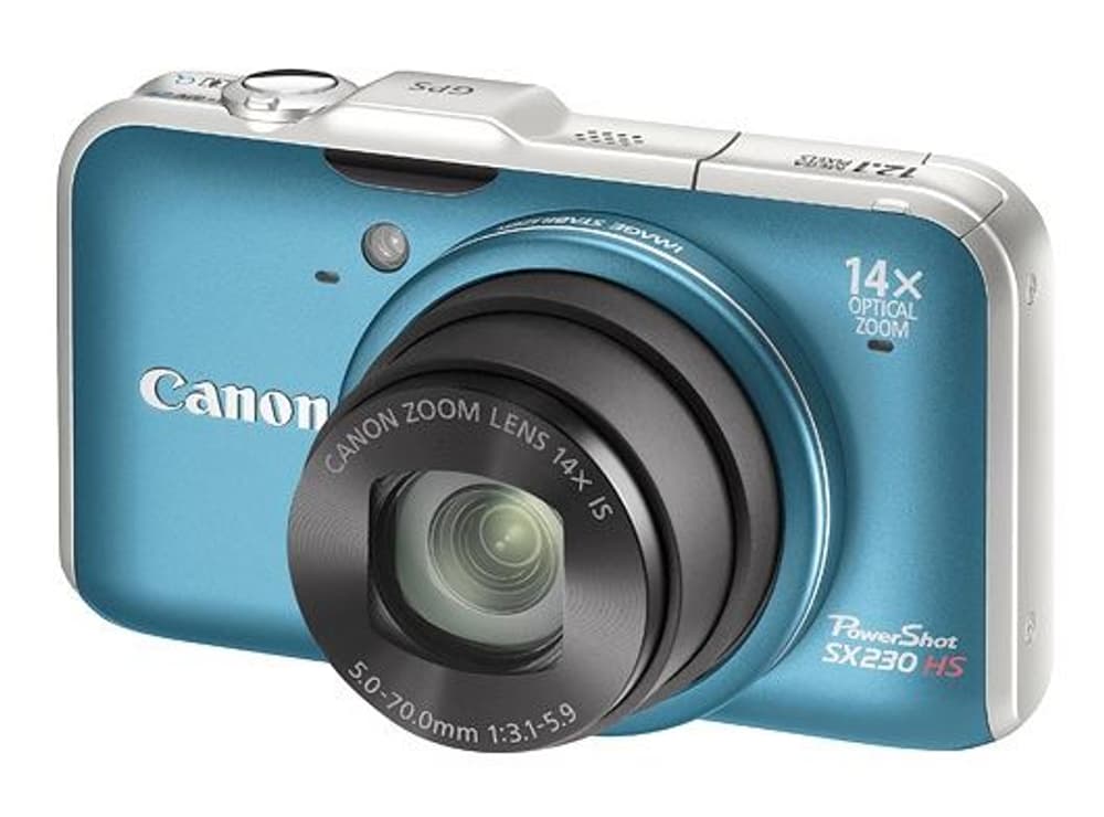Canon Powershot SX230 HS bleu 95110002596213 Photo n°. 1