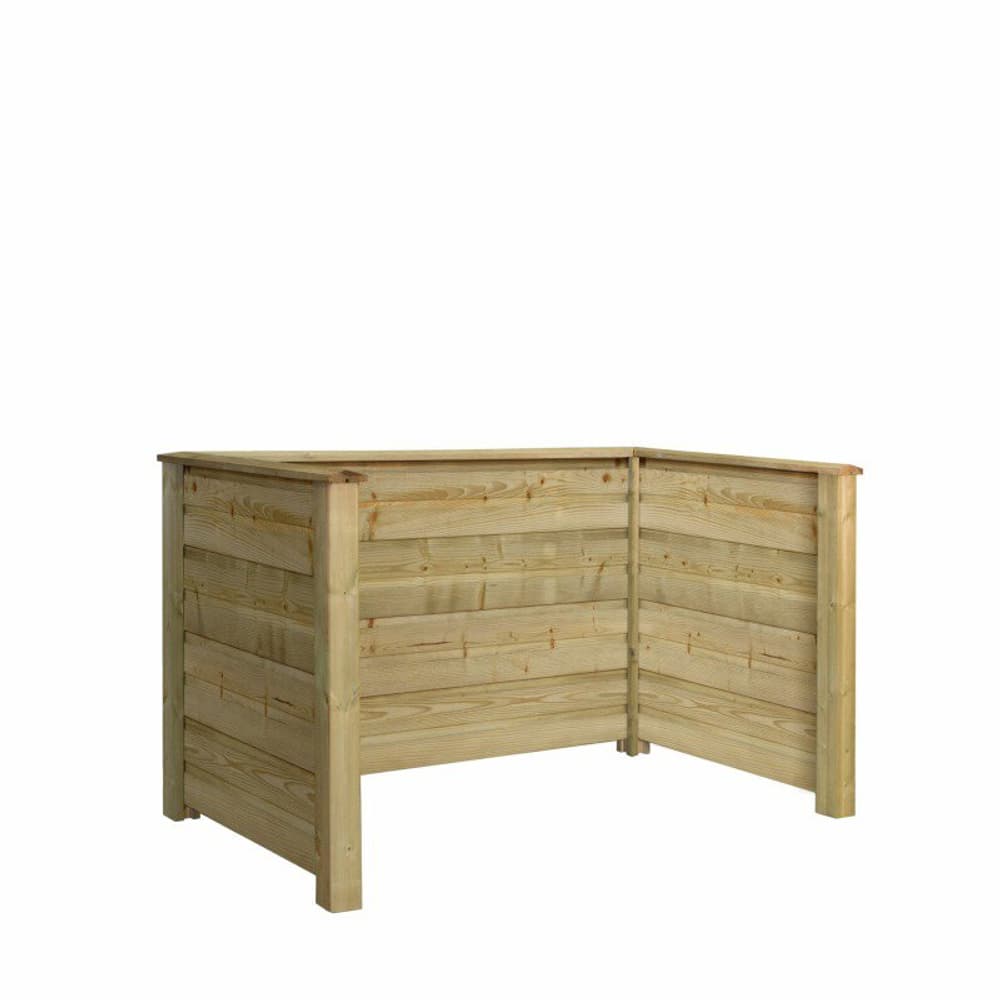 Plus Plank Profilé de protection pour poubelles 192x108x104cm Revêtement de sol PLUS 669700108339 Photo no. 1