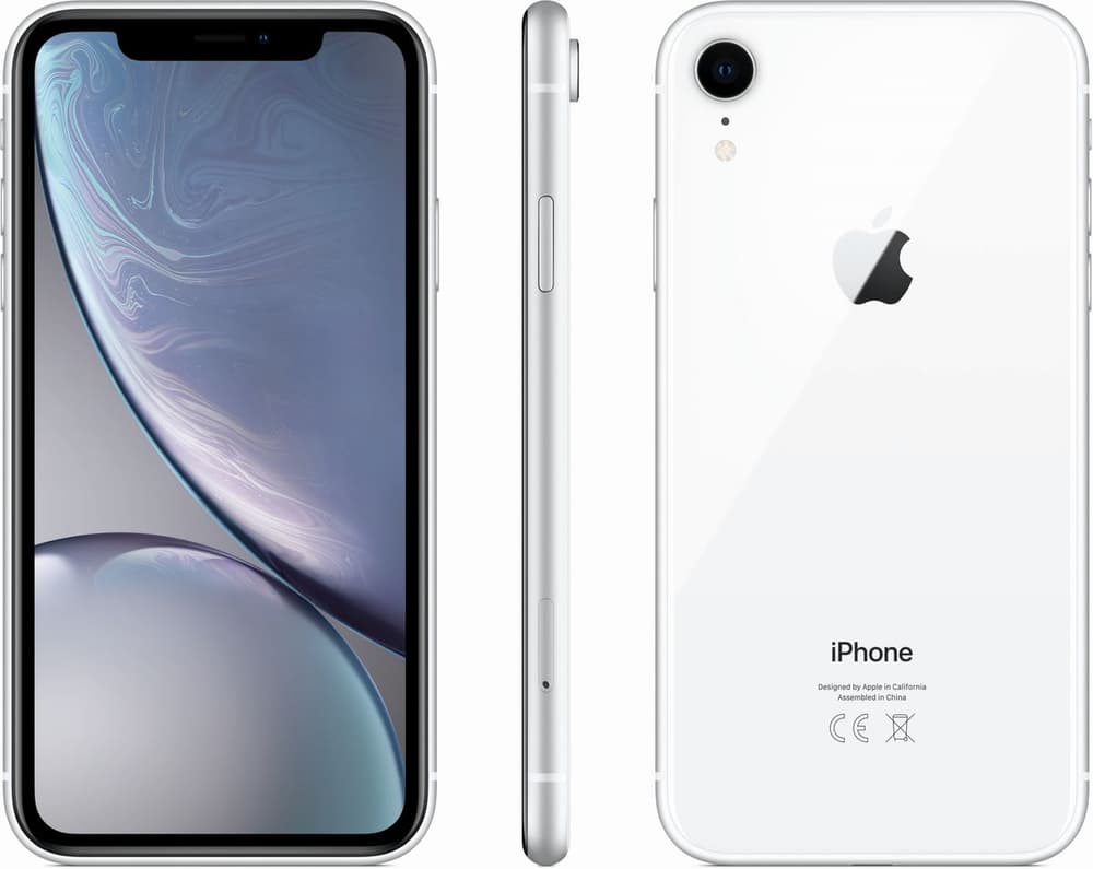 iPhone XR 128GB White Smartphone Apple 79463550000018 Bild Nr. 1