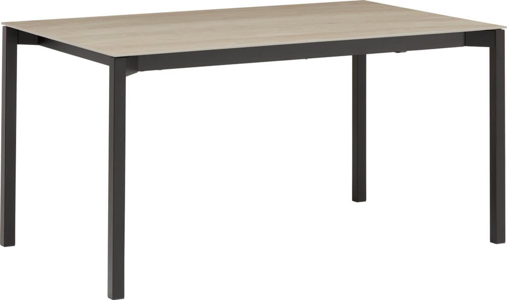 MALO Table à rallonge 408041915013 Dimensions L: 150.0 cm x P: 90.0 cm x H: 75.0 cm Couleur Travertino Romano Photo no. 1