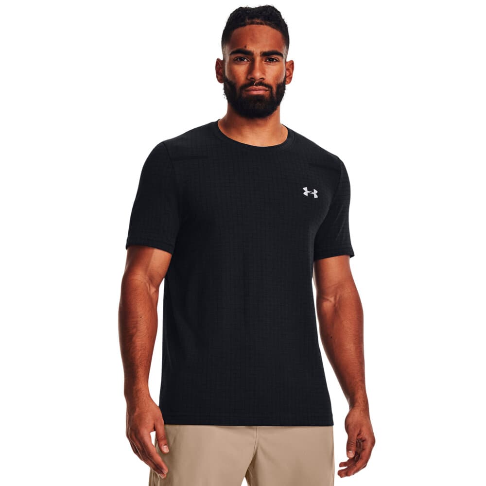 Grid Vanish Seamless T-shirt Under Armour 471875000620 Taglie XL Colore nero N. figura 1