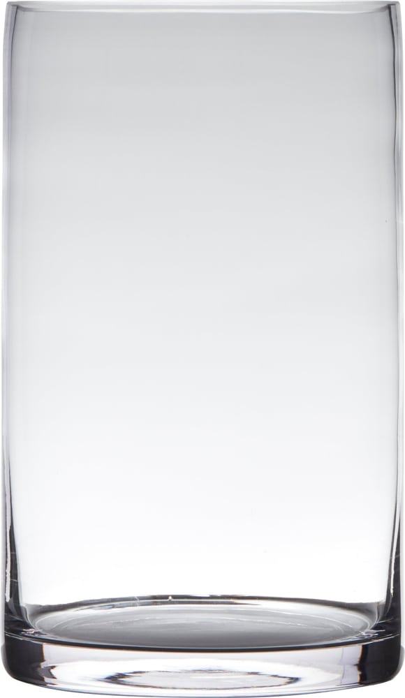 Cylindrique Vase Hakbjl Glass 655708800000 Couleur Transparent Dimensions ø: 15.0 cm x H: 25.0 cm Photo no. 1