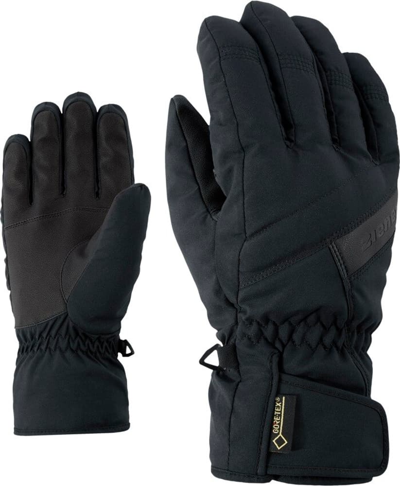 GAPON GTX glove ski al Guanti da sci Ziener 469758308020 Taglie 8 Colore nero N. figura 1