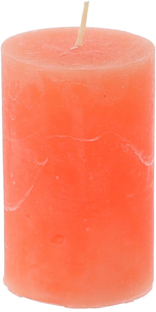 Zylinderkerze Rustico Kerze Balthasar 656206900008 Farbe Orange Grösse ø: 5.0 cm x H: 8.0 cm Bild Nr. 1