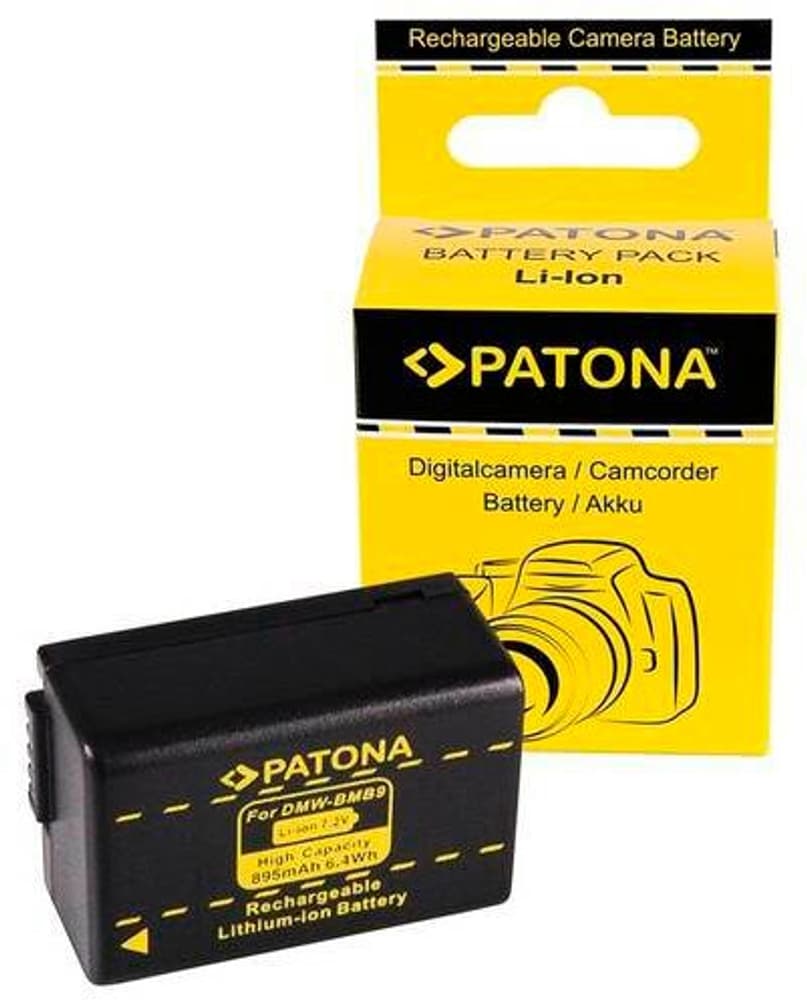 Panasonic DMW-BMB9 Batterie pour appareil photo Patona 785302427726 Photo no. 1
