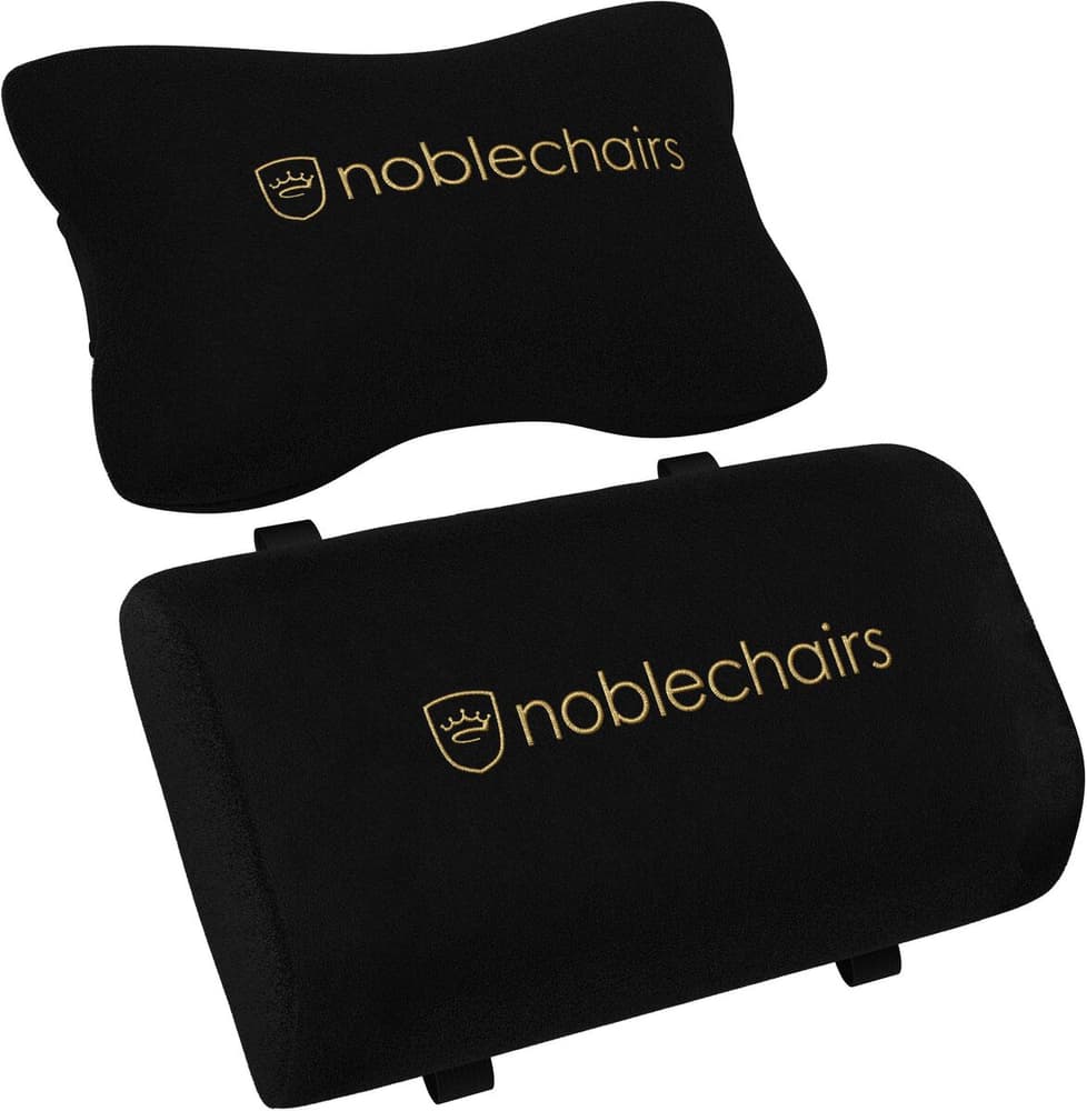 Pillow-Set for EPIC/ICON/HERO - black/gold Accessoires pour meubles de jeu Noble Chairs 785302415998 Photo no. 1