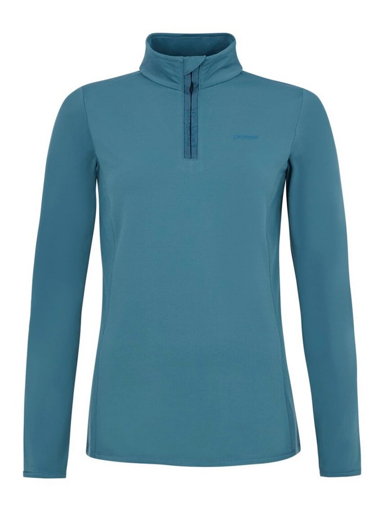 FABRIZ 1/4 zip top Pull Protest 462573600244 Taille XS Couleur turquoise Photo no. 1