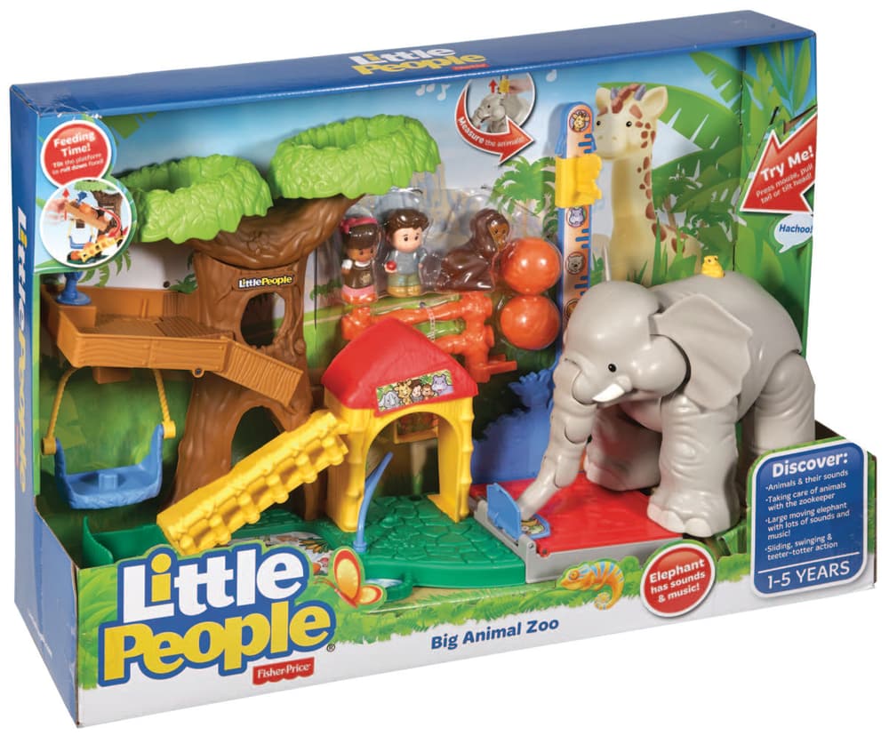 Little People Maxi-Tierwelt Zoo Fisher-Price 74637210000015 Bild Nr. 1