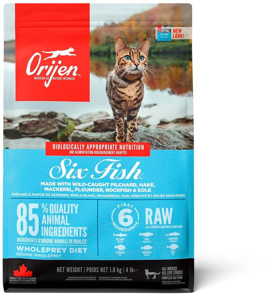 Cat Six Fish 1,8 kg Aliments secs Orijen 785300193694 Photo no. 1