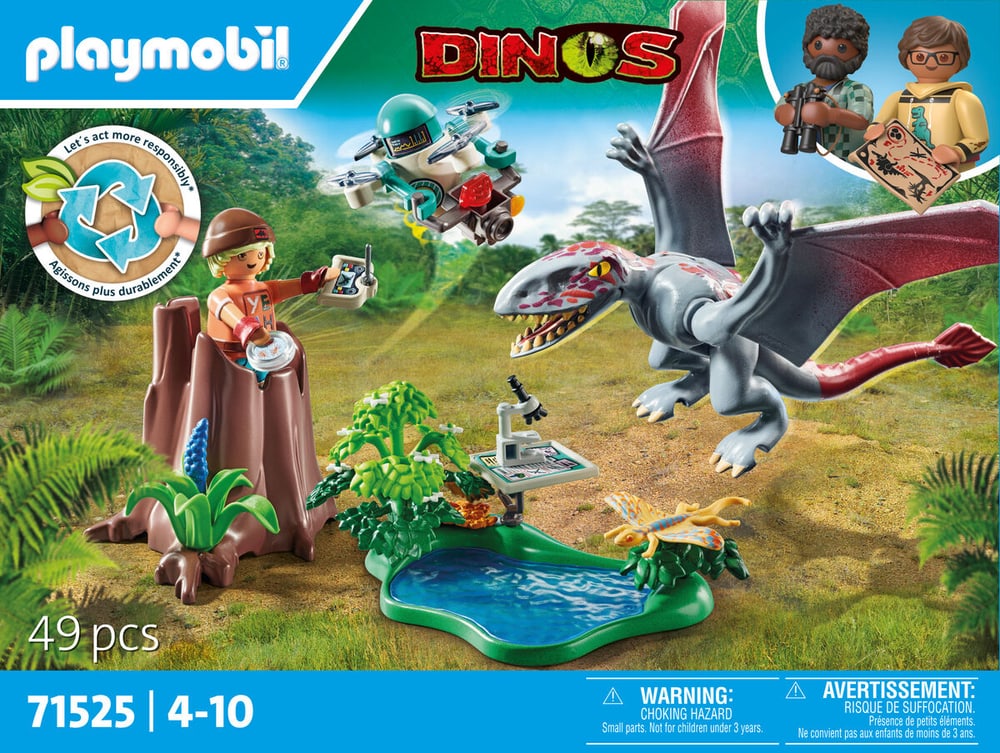 Dinos 71525 Drone d'observation PLAYMOBIL® 741922800000 Photo no. 1
