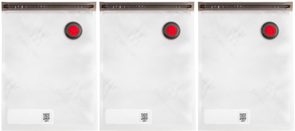 FRESH & SAVE Vakuum Beutelset Zwilling 674525600000 Farbe Transparent Grösse B: 35.0 x T: 1.0 x H: 35.0 Bild Nr. 1