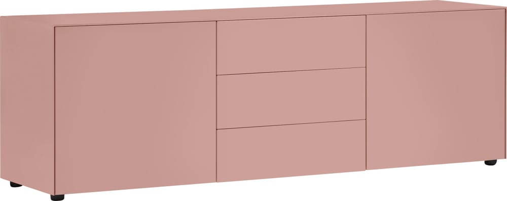 LUX Lowboard 400840900038 Grösse B: 180.0 cm x T: 46.0 cm x H: 56.0 cm Farbe Rosa Bild Nr. 1