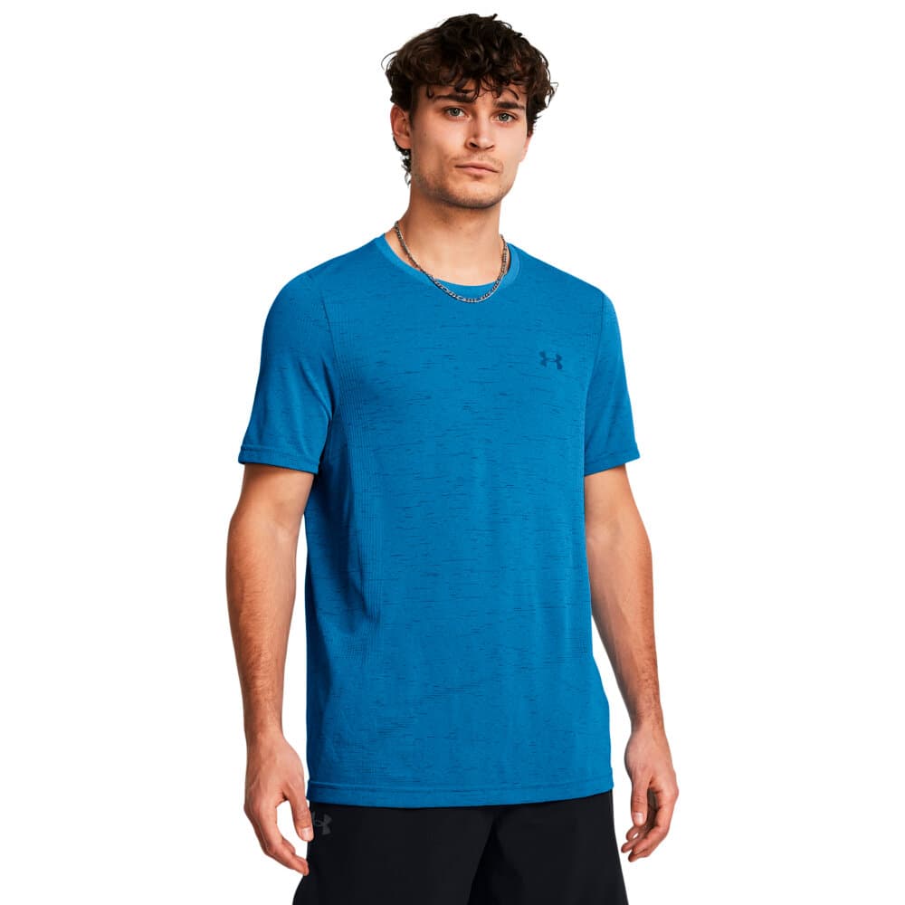 Vanish Seamless SS T-shirt Under Armour 471856300546 Taille L Couleur royal Photo no. 1
