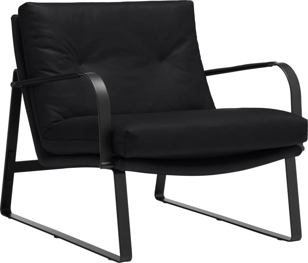 DAZIO Poltrona 403902307020 Dimensioni L: 73.0 cm x P: 91.0 cm x A: 73.0 cm Colore Nero N. figura 1