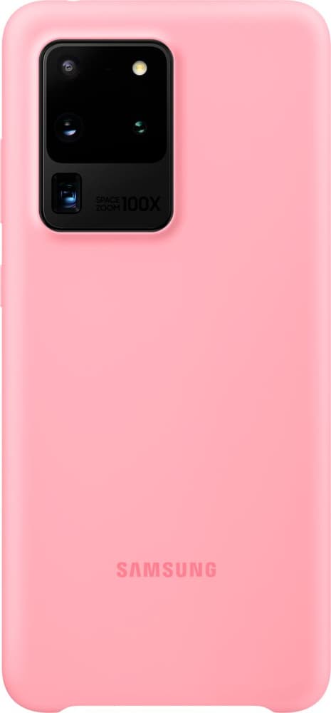 Silicone Cover pink Smartphone Hülle Samsung 798657500000 Bild Nr. 1