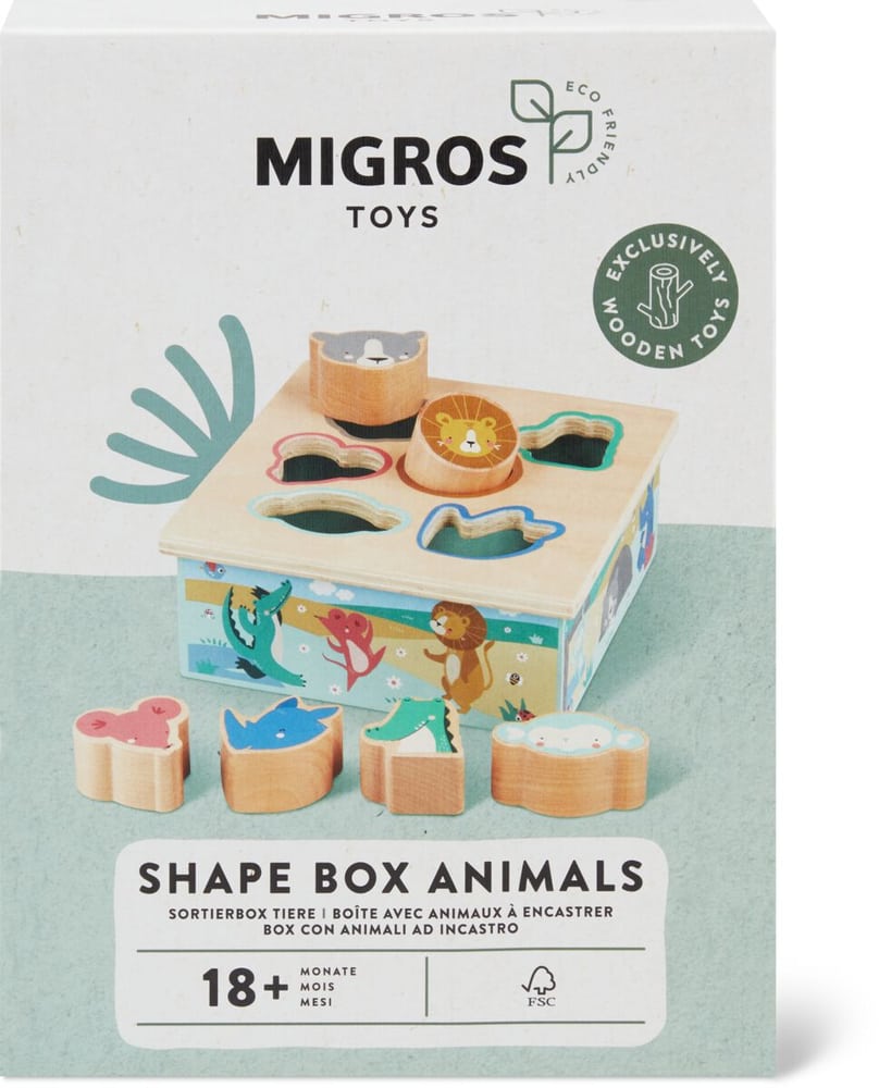 Migros Toys Trieur de formes Sets de jeu MIGROS TOYS 749314700000 Photo no. 1