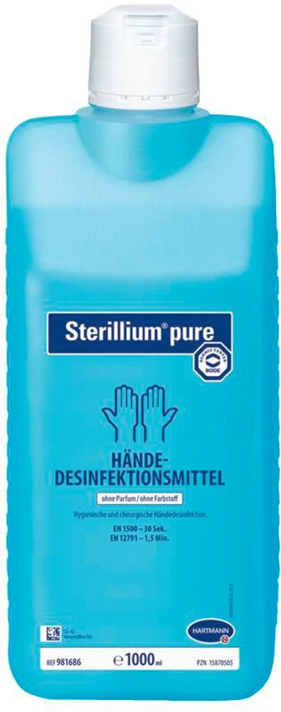 Désinfectant pour les mains pure Désinfectant Sterillium® 669700124710 Photo no. 1