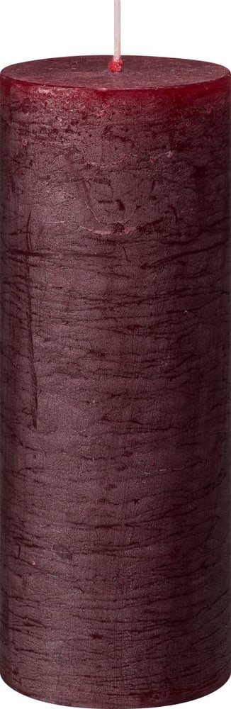 BAL Bougie cylindrique 440582900933 Couleur Bordeaux Dimensions H: 18.0 cm Photo no. 1