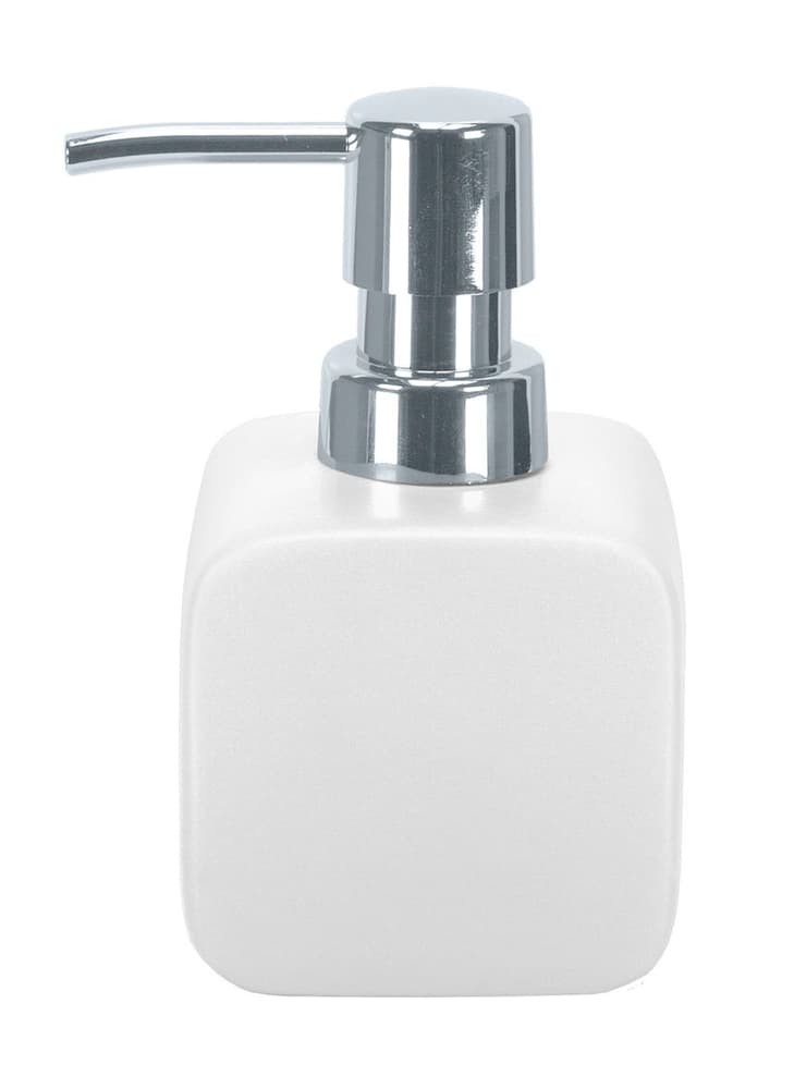 Dosatore di sapone Cubic Dispenser per sapone Kleine Wolke 675459200000 Colore Bianco N. figura 1