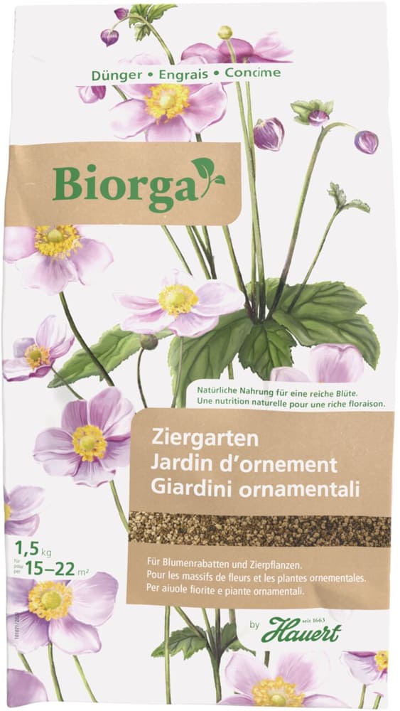 Hauert Biorga giardini ornamentali 1.5kg Fertilizzante solido Hauert 658248800000 N. figura 1