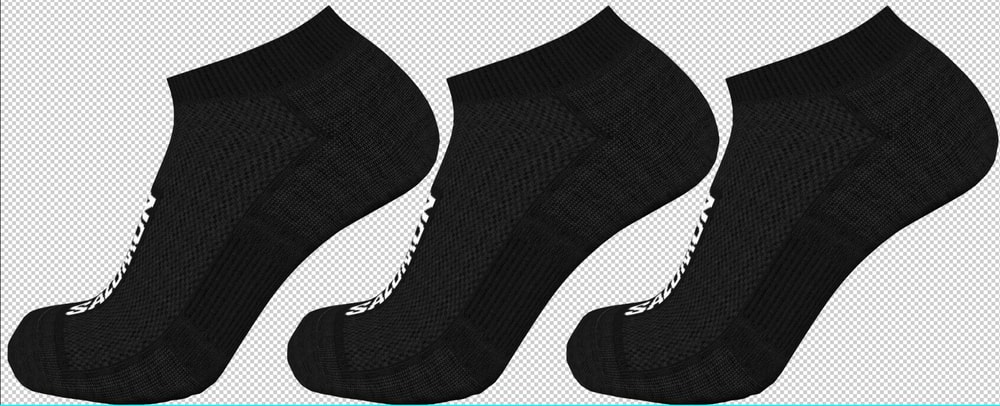 Everday Low Sneaker  Confezione da 3 Calze Salomon 477115335120 Taglie 35-38 Colore nero N. figura 1