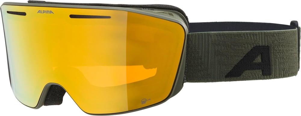 NENDAZ Q-LITE Skibrille Alpina 468819800067 Grösse Einheitsgrösse Farbe olive Bild-Nr. 1