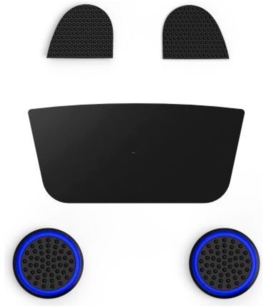 Kit d'accessoires 6en1 pour manette PlayStation 5, noir Accesoires pour contrôleur de gaming Hama 785300180093 Photo no. 1