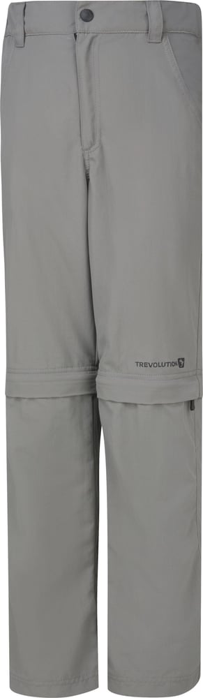 Zip-off-Hose Trekkinghose Trevolution 466813313480 Grösse 134 Farbe grau Bild-Nr. 1