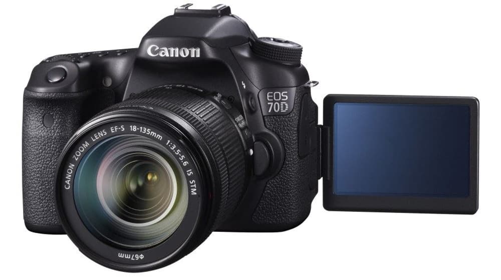 EOS 70D EF-S 18-135mm Spiegelreflexkamera Kit Canon 79340080000013 Bild Nr. 1