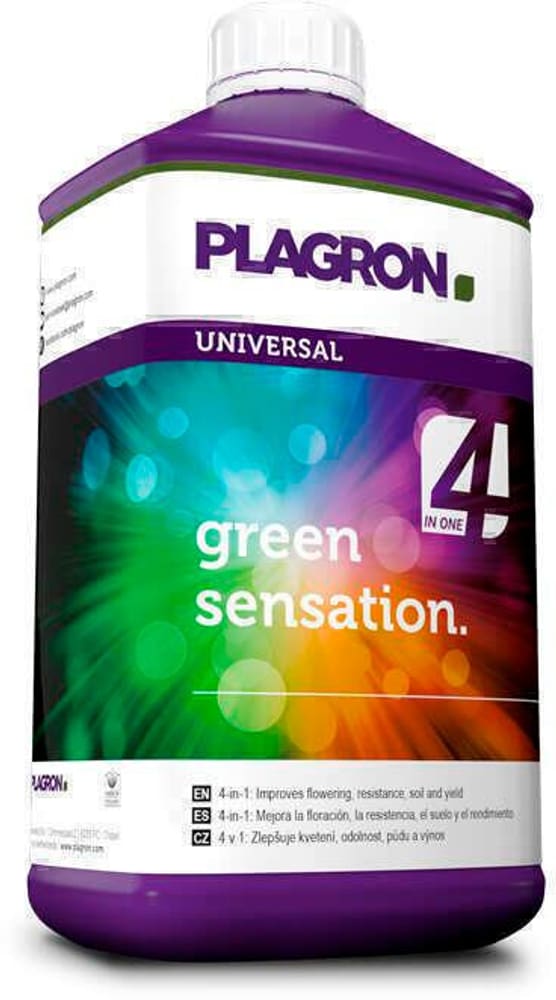 Green Sensation 1 Liter Flüssigdünger Plagron 669700104339 Bild Nr. 1