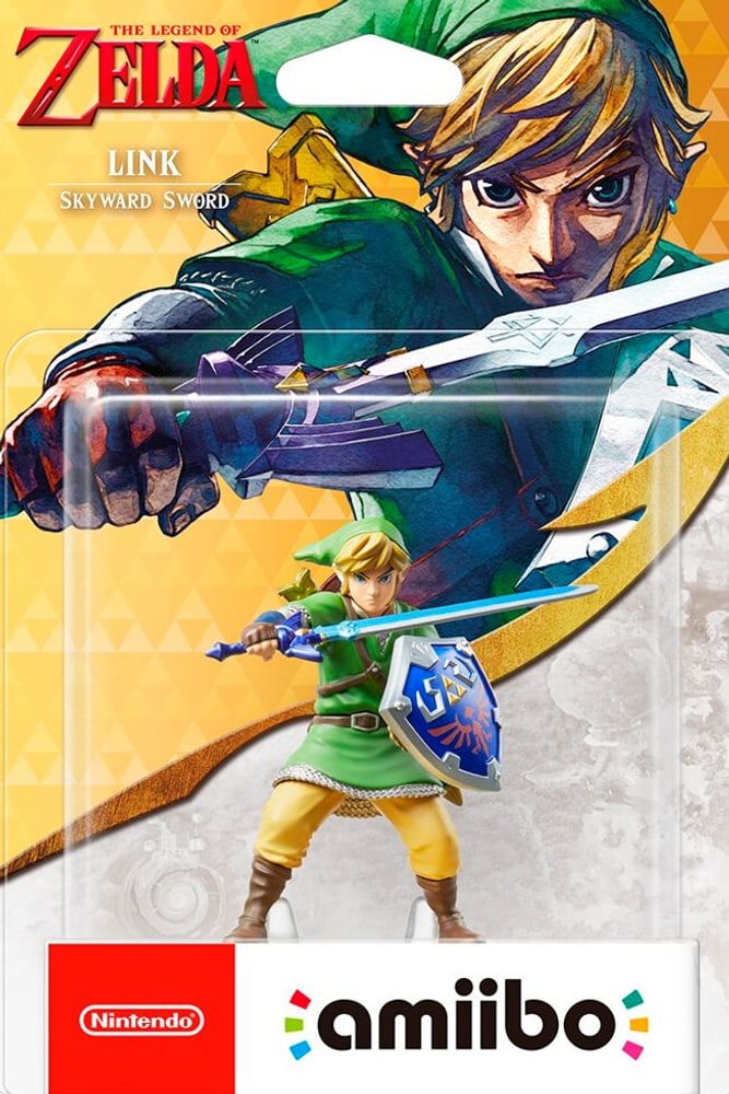amiibo The Legend of Zelda Character - Link Skyward Sword Figure da collezionare Nintendo 785300122441 N. figura 1