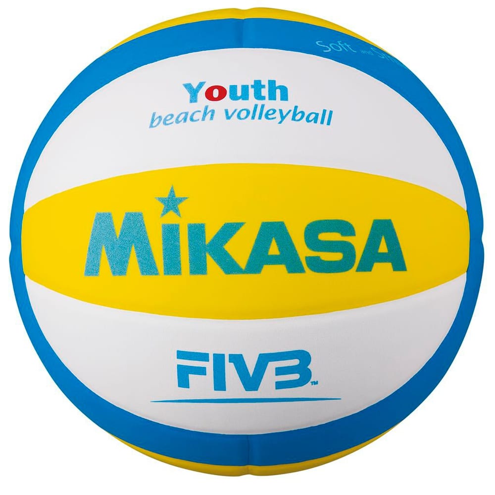Beach Volleyball SBV Pallone da beach-volley Mikasa 468742500050 Taglie Misura unitaria Colore giallo N. figura 1